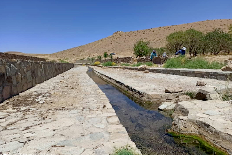 توسعه زیرساخت محور گردشگری چشمه مرتضی علی روستای آسفیچ