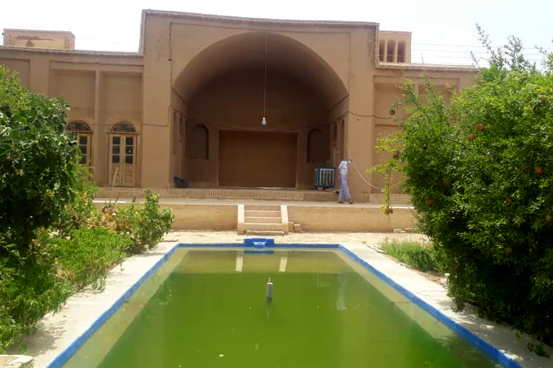 خانه قاجاری در بفروئیه میبد مرمت شد