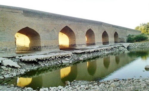 پل تاریخی چالانچولان مرمت شد