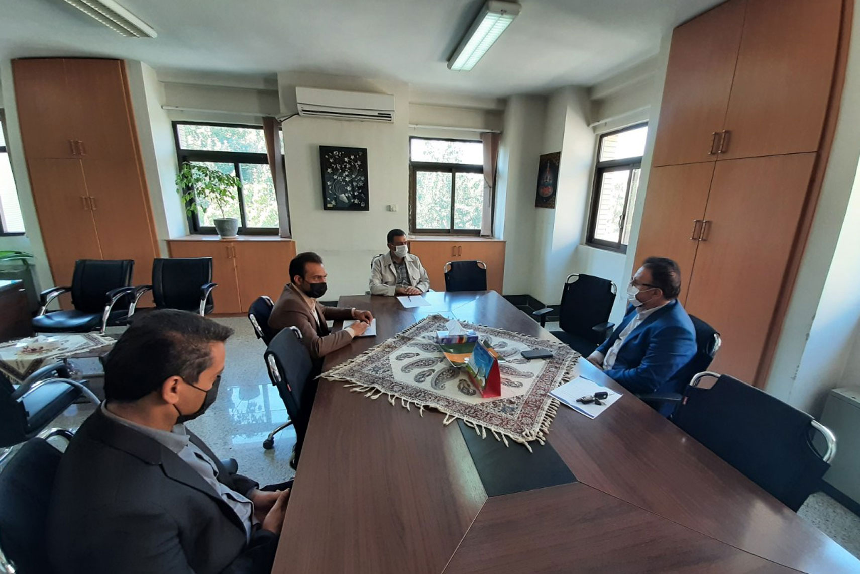برگزاری جلسه طرح تغییر کاربری قلعه نیک‌آباد