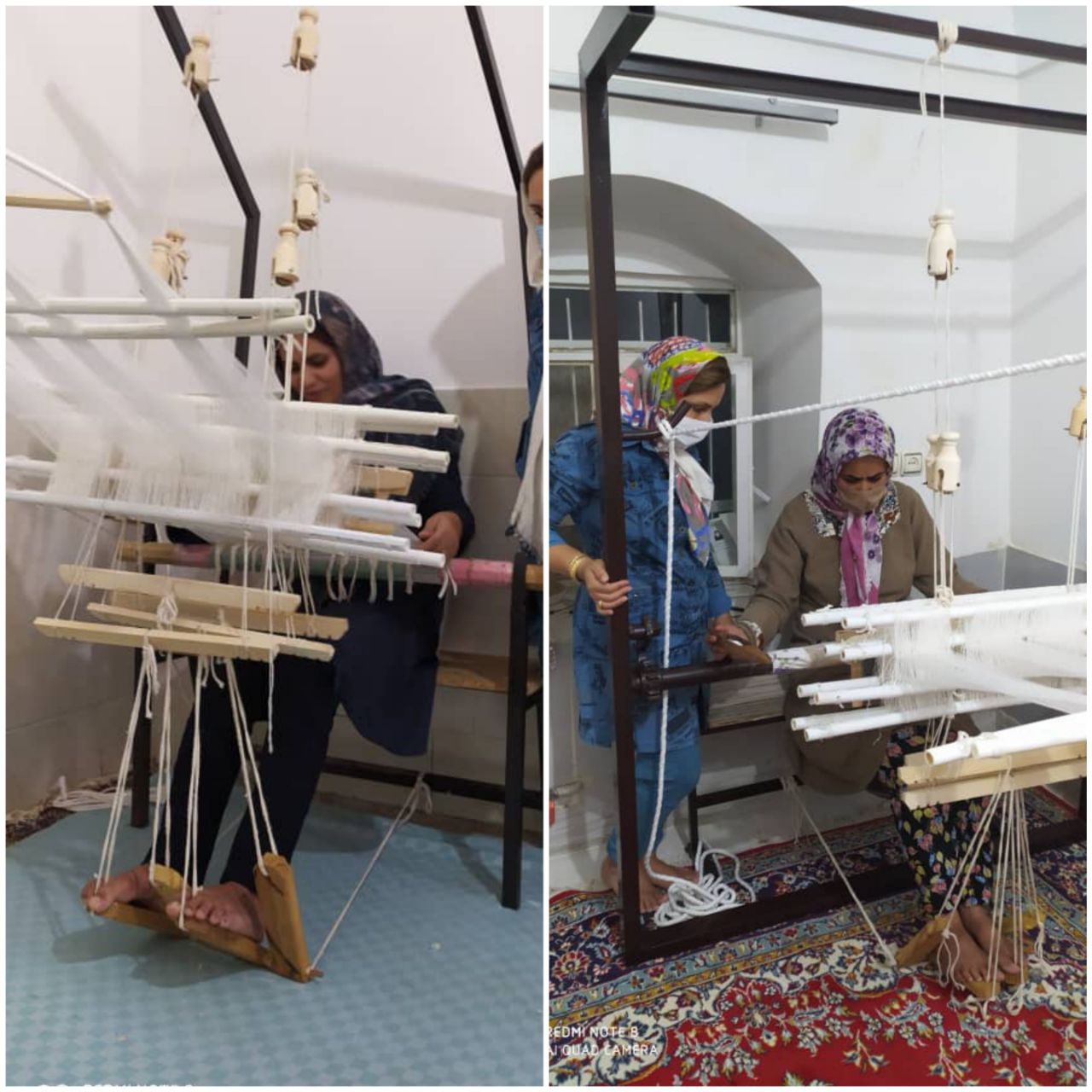 شروع به‌کار کارگاه‌های تازه تاسیس صنایع‌دستی در شهر مود شهرستان سربیشه