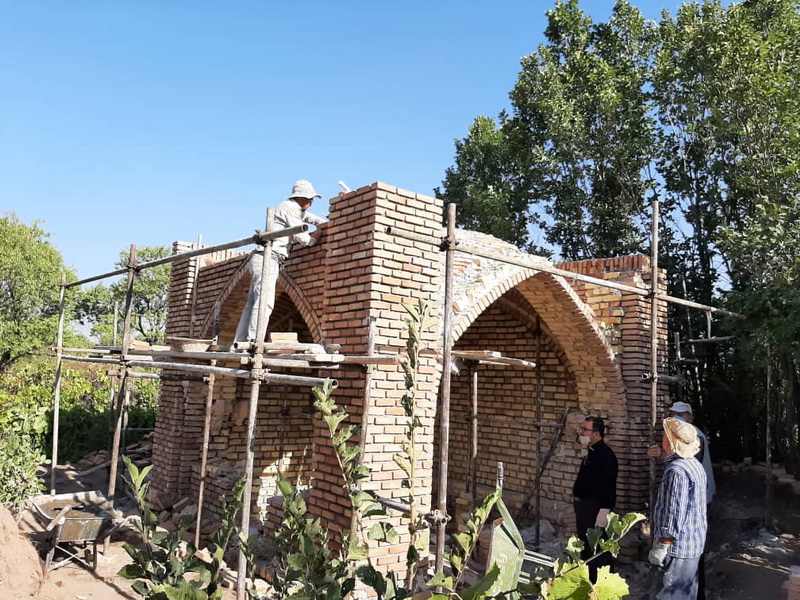 احیای یک چاهخانه در باغستان سنتی قزوین