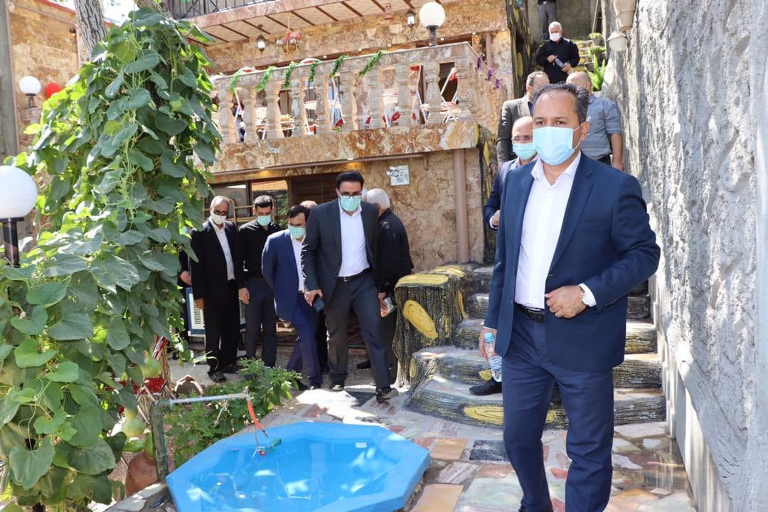 افتتاح اقامتگاه بوم‌گردی و باغچه سنتی در اسکو