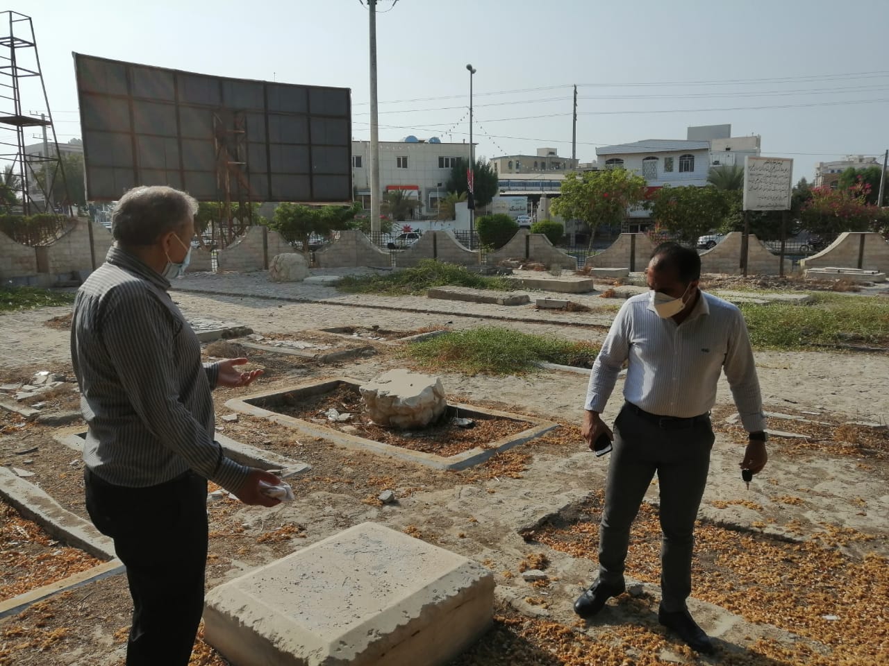 قبرستان انگلیسی‌ها در بوشهر سامان‌دهی می‌شود