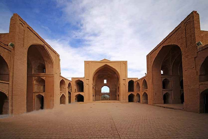 پایان مرحله اول مرمت مسجد جامع اردستان