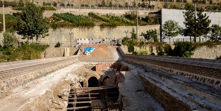 ریزش مجدد پل تاریخی خاتون کرج تکذیب شد