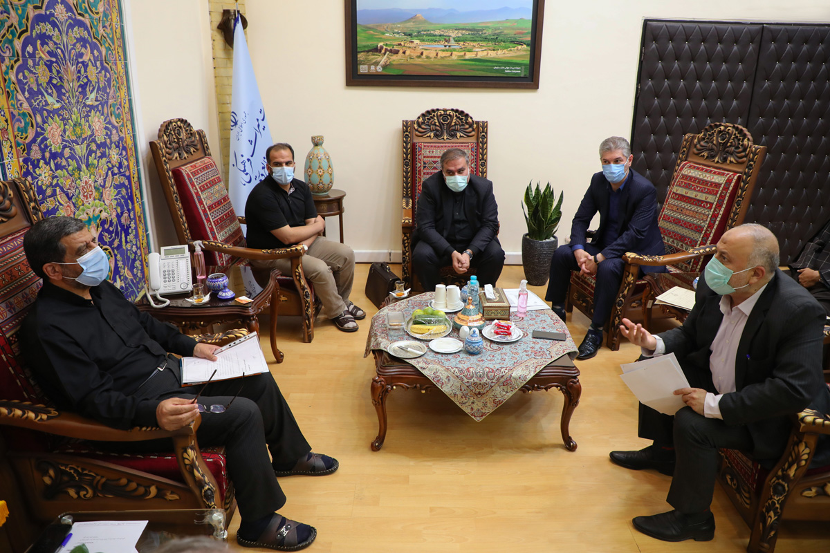 دیدار مهندس ضرغامی با نماینده دماوند و فیروزکوه در مجلس شورای اسلامی