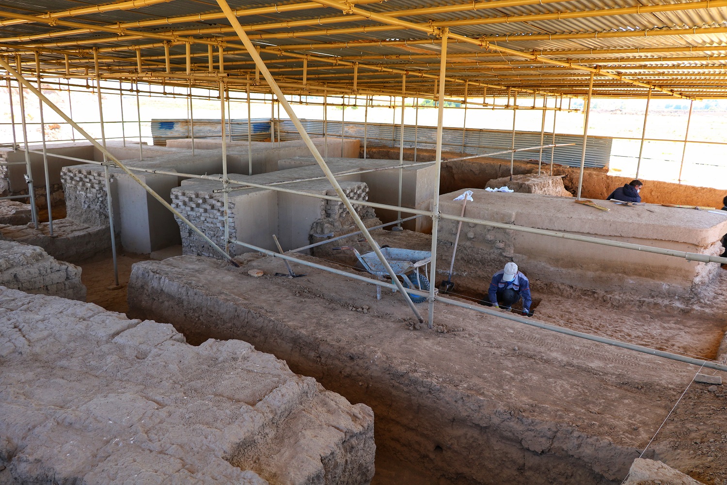 پژوهش‌های باستان‌شناسی ایرانی‌آلمانی در محوطه ریوی دشت سملقان