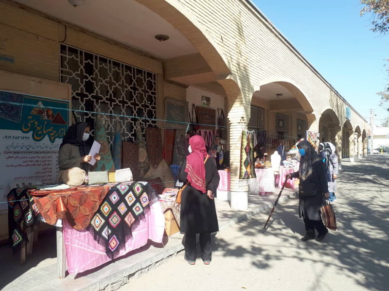 بازارچه هفتگی صنایع‌دستی در قزوین برپا می‌شود