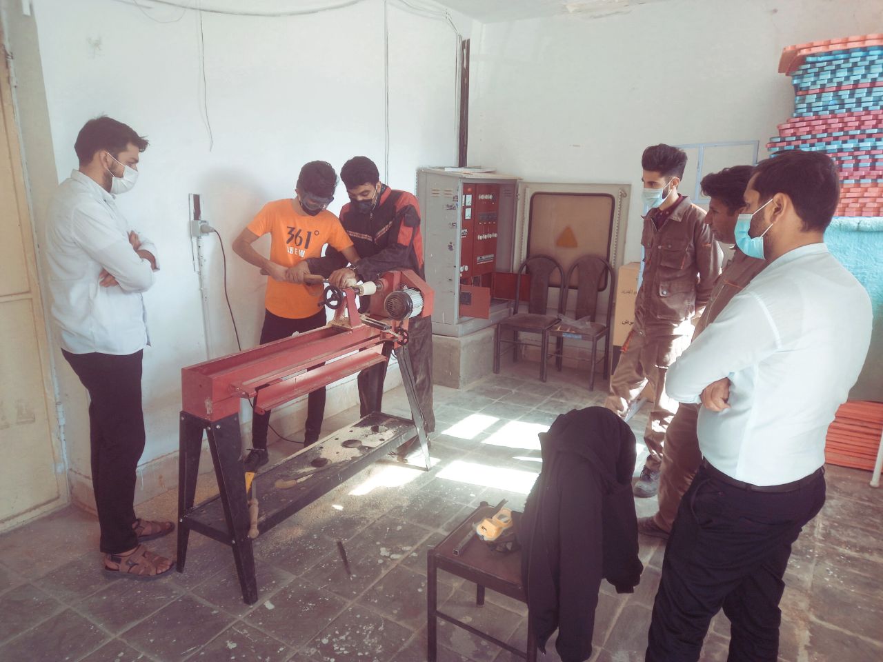 برگزاری دوره آموزش خراطی چوب در شهر سربیشه