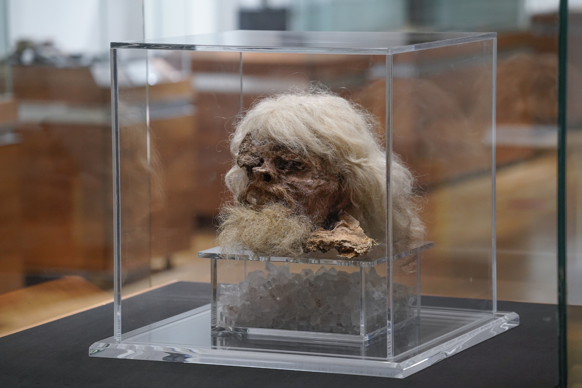 نمایشگاه‌های «انسان در جست‌وجوی منابع» و «مرگ در نمک» در موزه ملی ايران