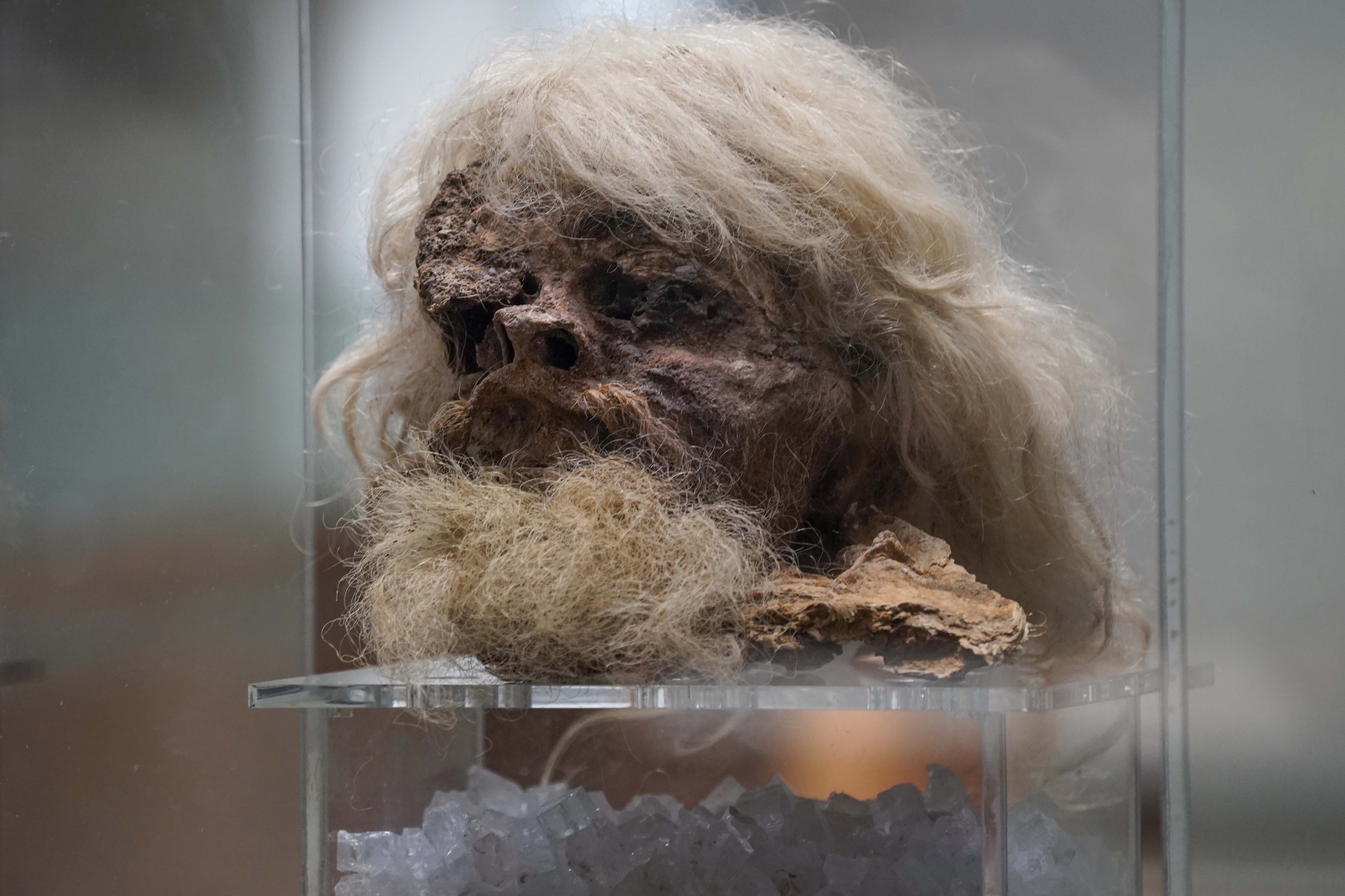 نمایشگاه مرگ در نمک (مردان نمکی در موزه ملی)