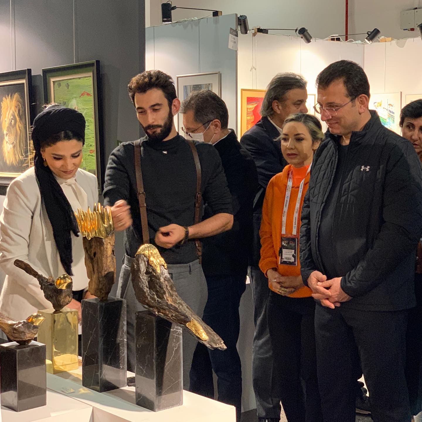نمایشگاه آثار هنرمند صنایع‌دستی اردبیلی در ترکیه برگزار شد