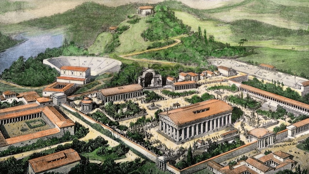تور مجازی محل بازی‌های المپیک باستانی راه‌اندازی شد