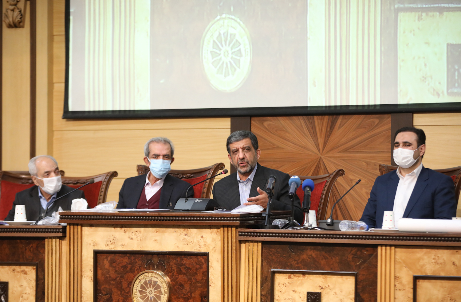 هیجدهمین جلسه هیئت نمایندگان اتاق بازرگانی ایران با حضور مهندس ضرغامی
