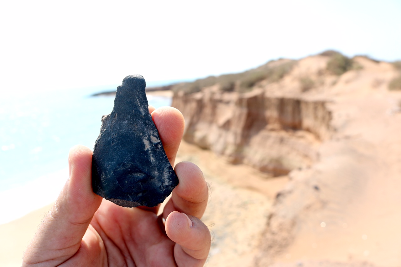 کشف مدارکی از سکونت انسان اولیه در جزیره‌ هرمز