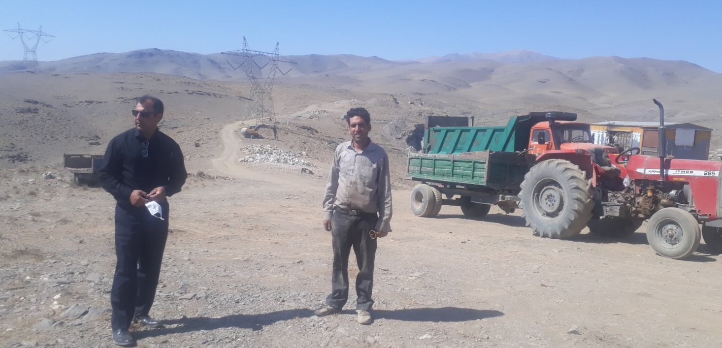 توقف اقدامات معدن‌کاران در محدوده سنگ‌نگاره‌های تیمره خمین