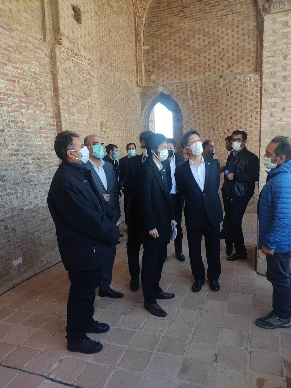 سفیر ژاپن از گنبد سلطانیه بازدید کرد