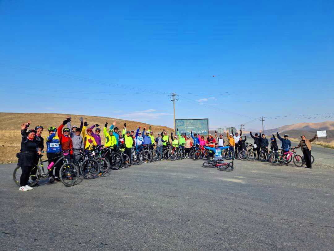 برگزاری تور دوچرخه‌سواری در کردستان