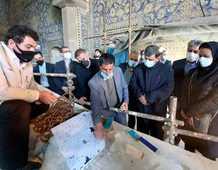 مهندس ضرغامی: مرمت آثار تاریخی اصفهان ۵هزارمیلیارد تومان اعتبار نیاز دارد