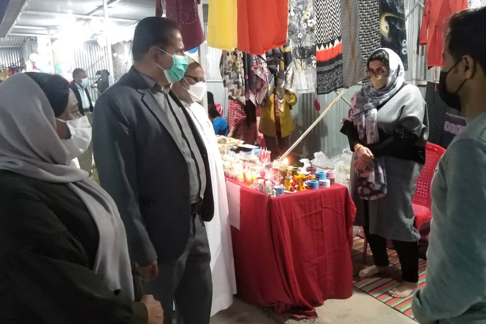 برگزاری جشنواره یک روزه صنایع‌دستی و غذاهای محلی در روستای دهتل بستک