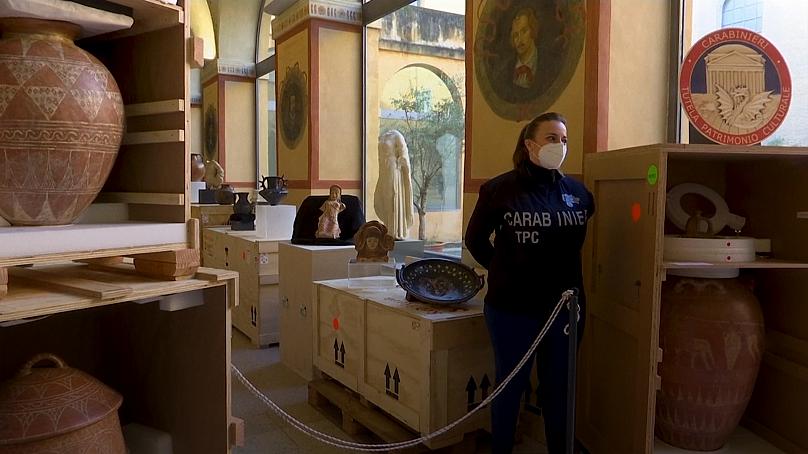 استرداد 10میلیون یورویی آثار تاریخی برای ایتالیا