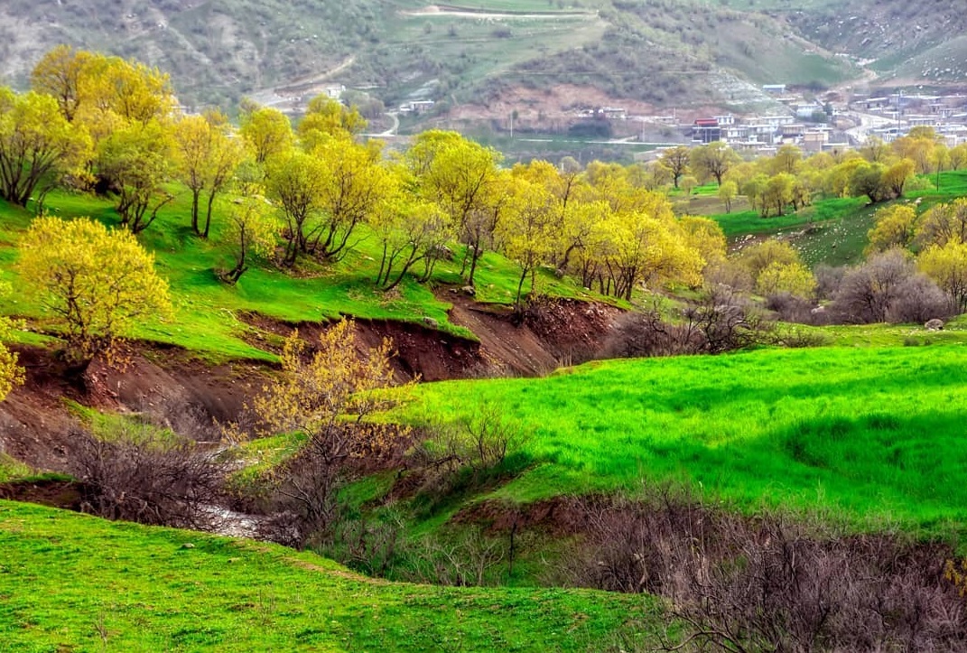 طبیعت بکر و زیبای شهرستان چگنی