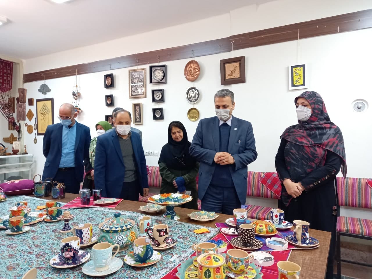 برپایی نمایشگاه صنایع‌دستی در گرگان به‌مناسبت روز مادر