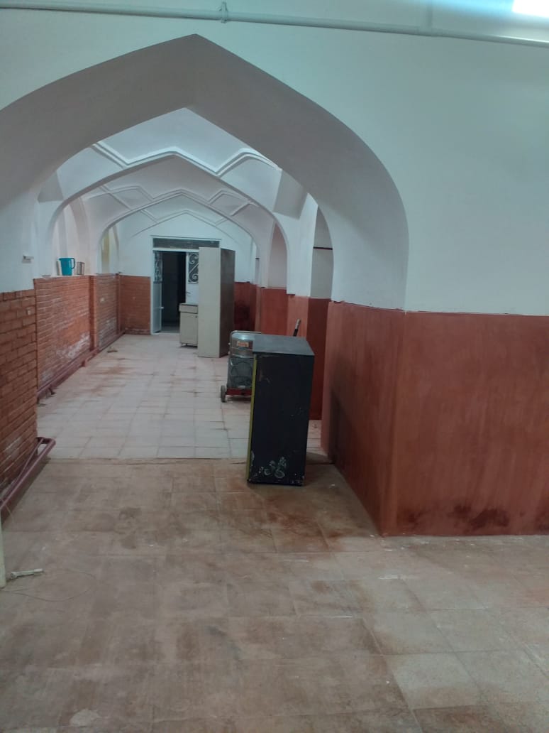مسجد سرخ ساوه مرمت شد