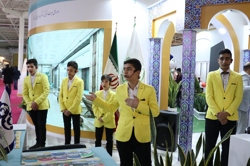 اولین حضور شهرداری قم در نمایشگاه بین‌المللی گردشگری تهران