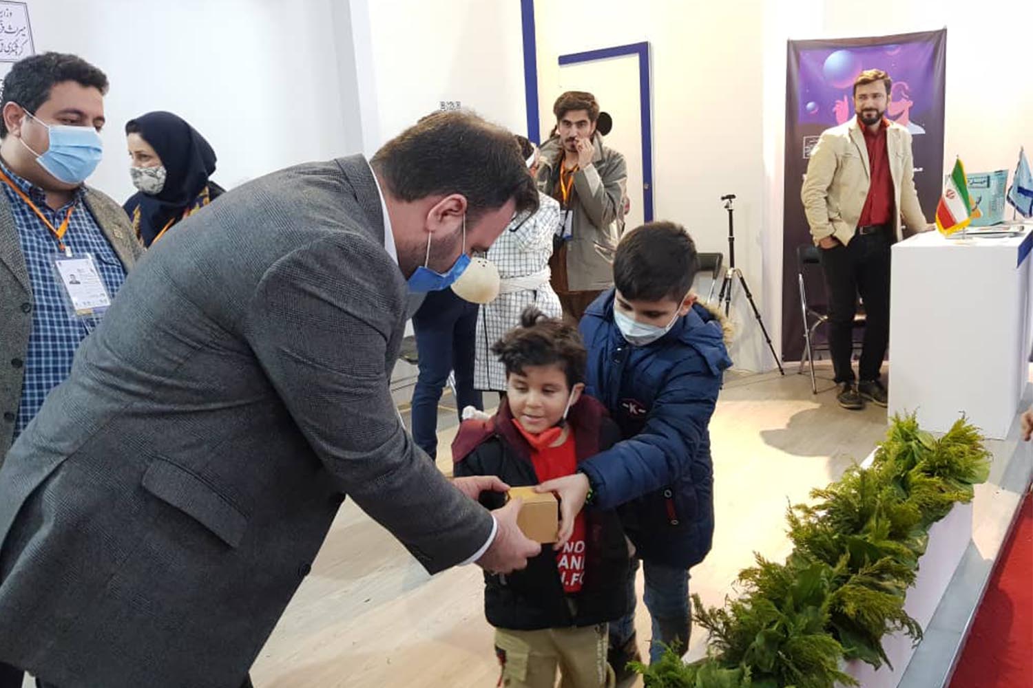 مسابقه کودک و صنایع‌دستی در نمایشگاه بین‌المللی گردشگری و صنایع وابسته برگزار شد