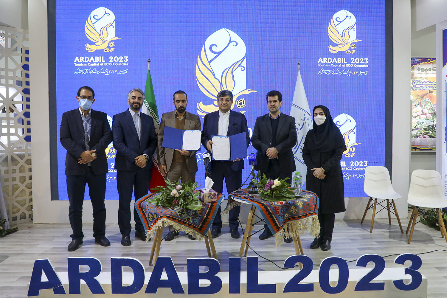 امضای توافق‌نامه همکاری میراث اردبیل با شرکت توسعه گردشگری ایران