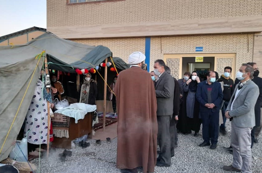 برگزاری نمایشگاه صنایع‌دستی و سوغات در شهرستان شیروان