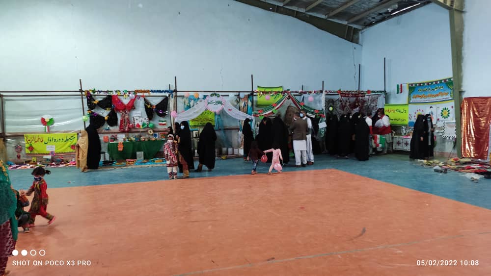 نمایشگاه صنایع‌دستی و غذاهای محلی در دلگان برپا شد