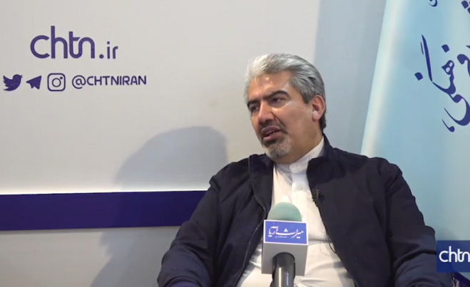 گفتگو با مشاور اتاق اصناف در حاشیه پانزدهمین نمایشگاه بین‌المللی گردشگری و سی‌و‌پنجمین نمایشگاه ملی صنایع‌دستی