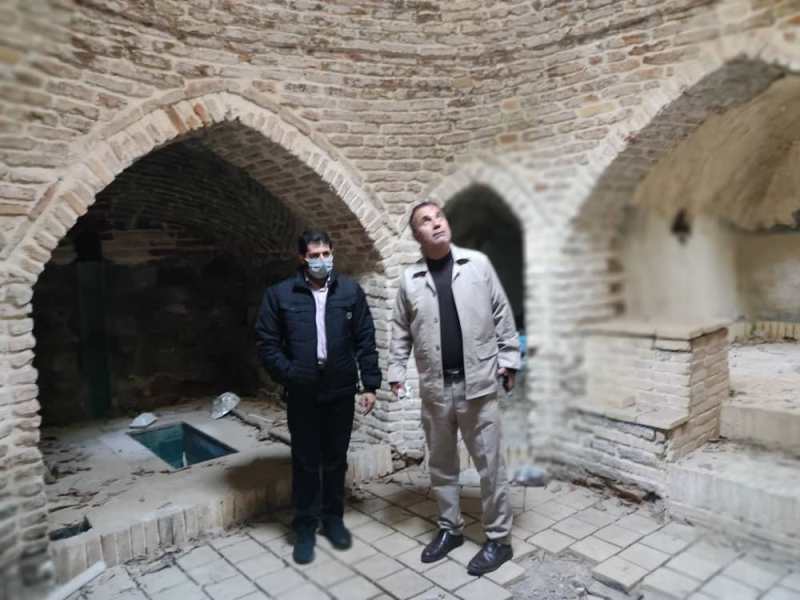 مرمت حمام تاریخی روستای گرم‌دره چهارمحال و بختیاری 70 درصد پیشرفت فیزیکی دارد