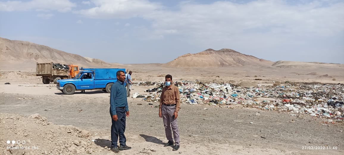 تخریب منطقه گردشگری شاه‌مردان فهرج در پی رهاسازی زباله‌ها