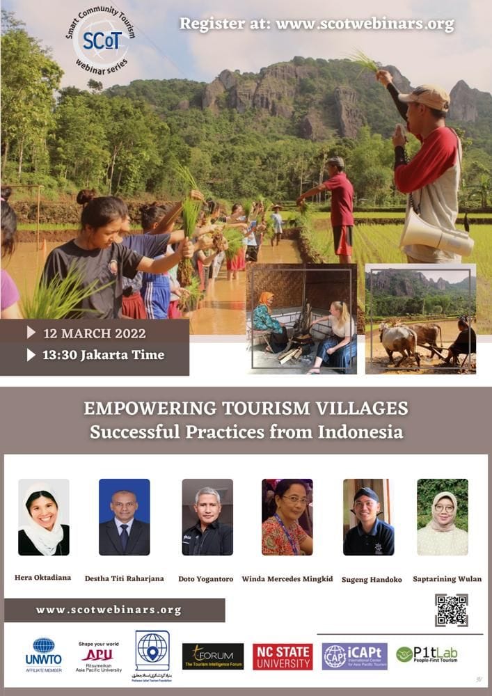 وبیناری با موضوع توانمندسازی روستاهای مقصد گردشگری برگزار می‌شود