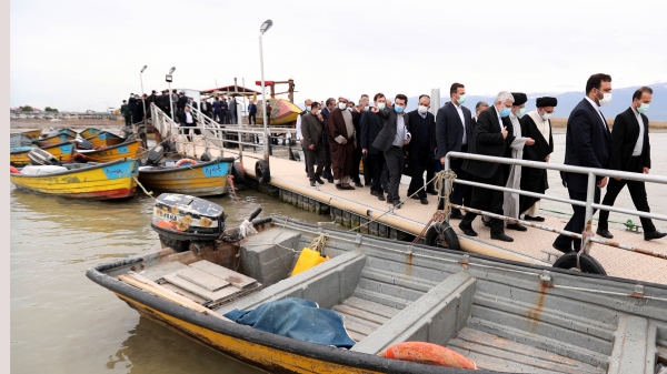 دستور رئیس‌جمهوری برای لایروبی و جریان آب در خلیج گرگان