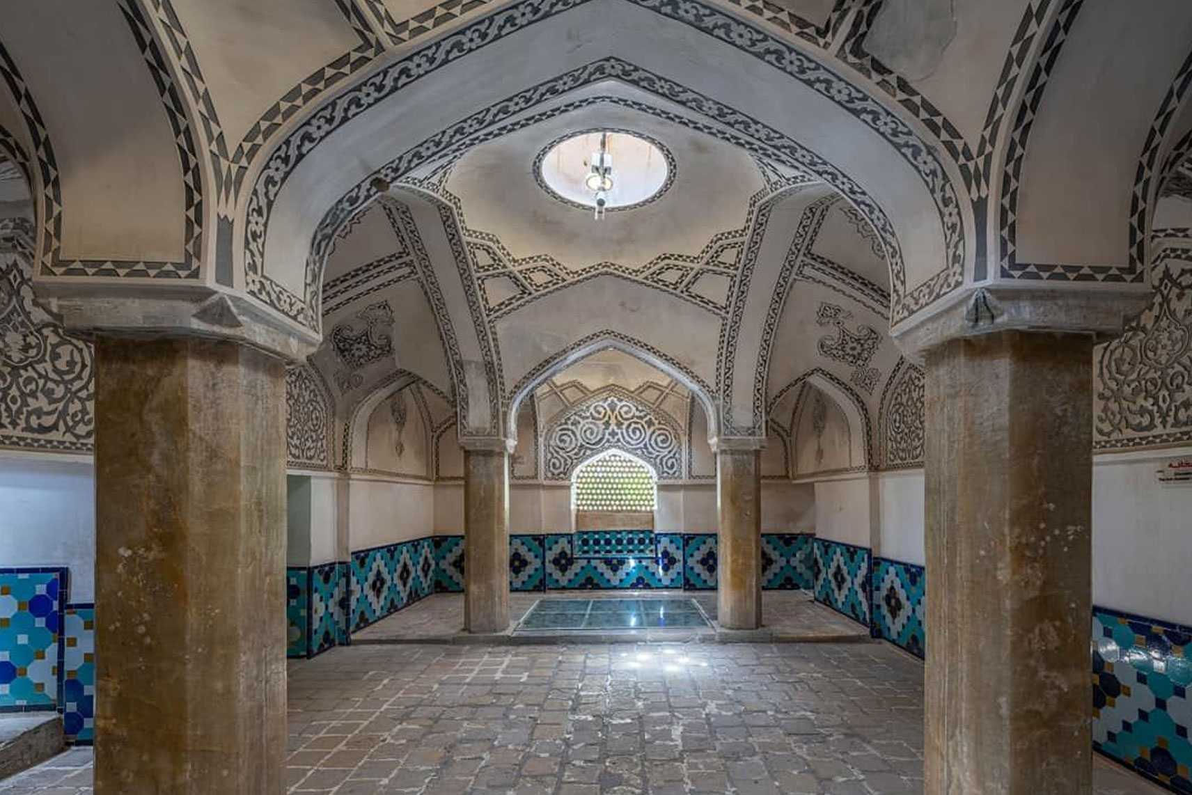 تعطیلی حمام مجموعه جهانی باغ فین کاشان در ایام نوروز 1401