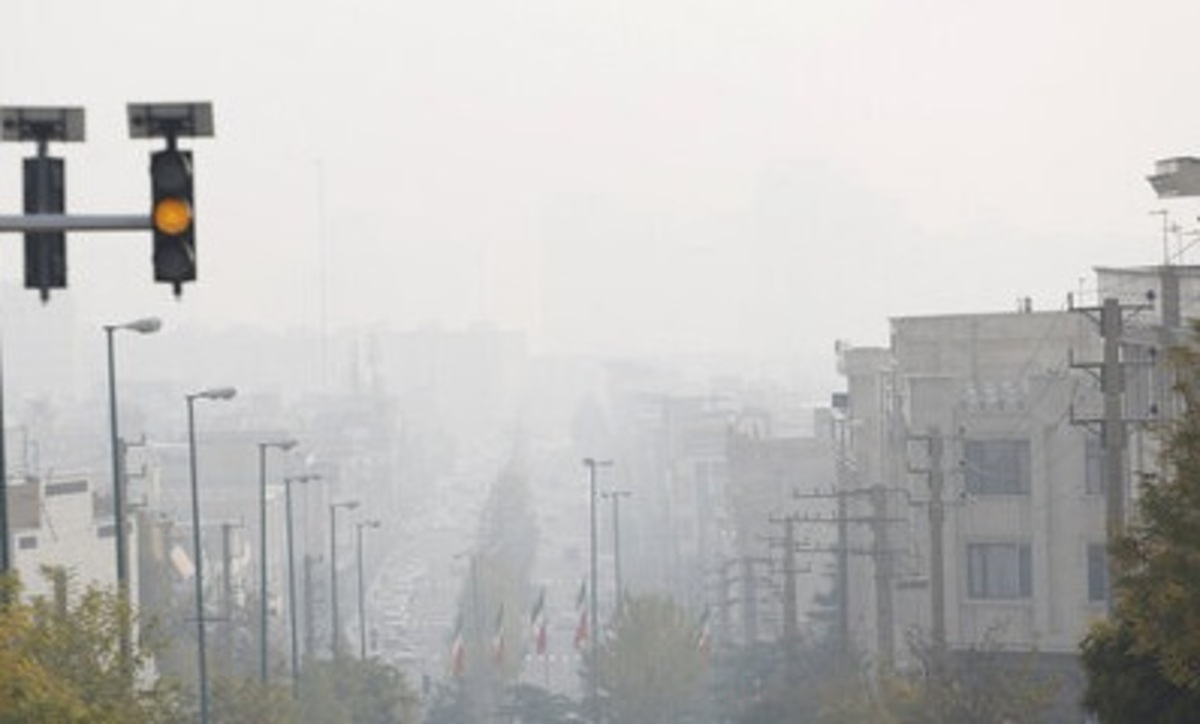 کیفیت هوا در مرز آلودگی برای گروه‌های حساس
