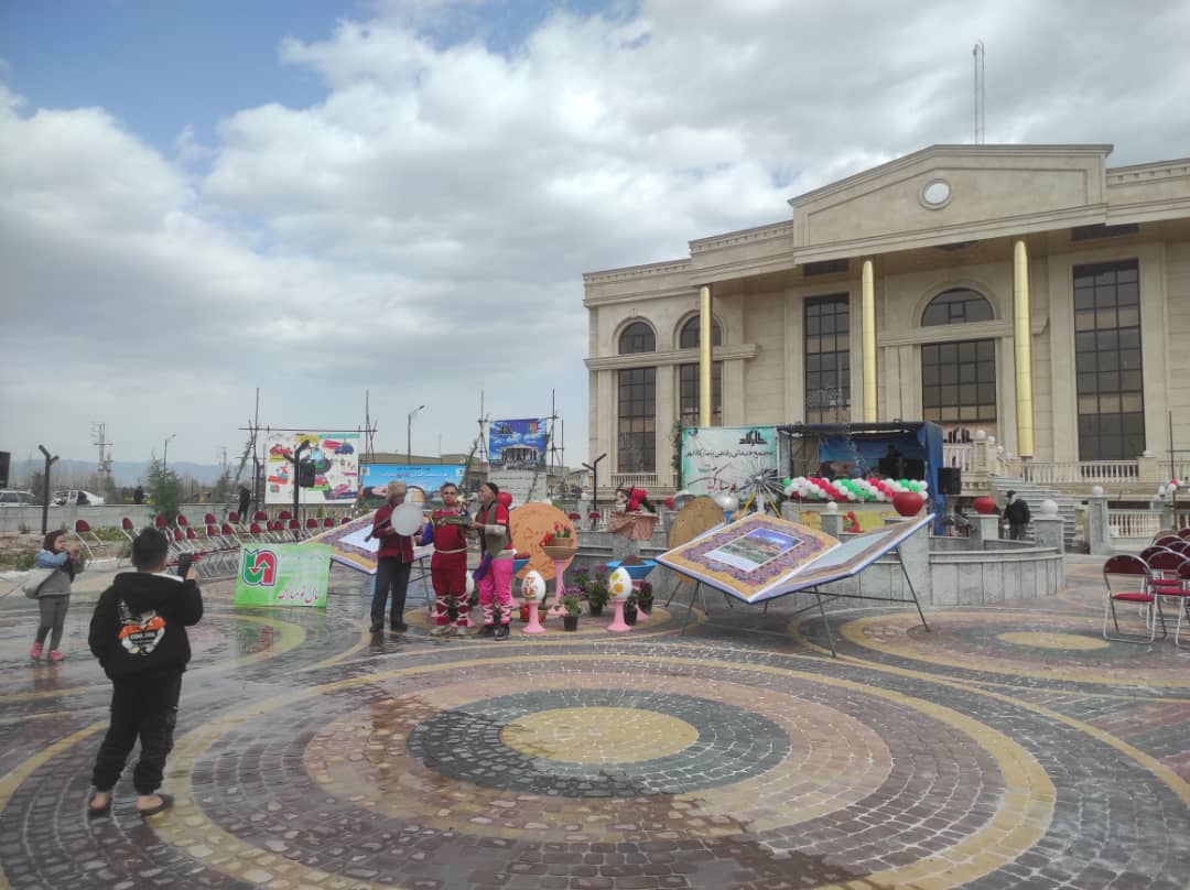 افتتاح نوروزگاه و نمایشگاه صنایع‌دستی در ابهر