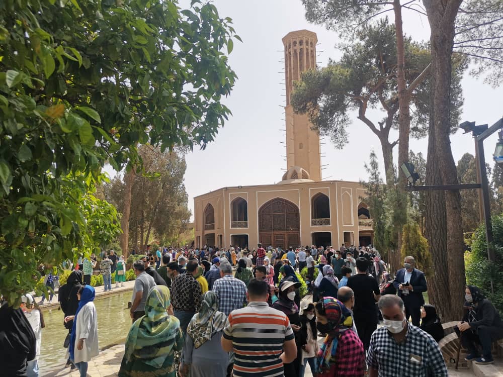 باغ دولت‌آباد رکورددار بازدیدهای گردشگران یزد