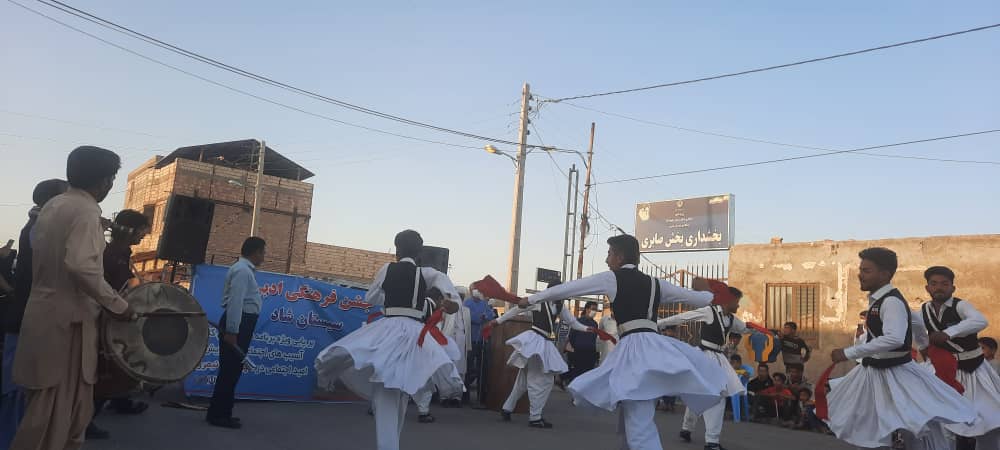 جشنواره نوروزی در روستای قائم‌آباد نیمروز