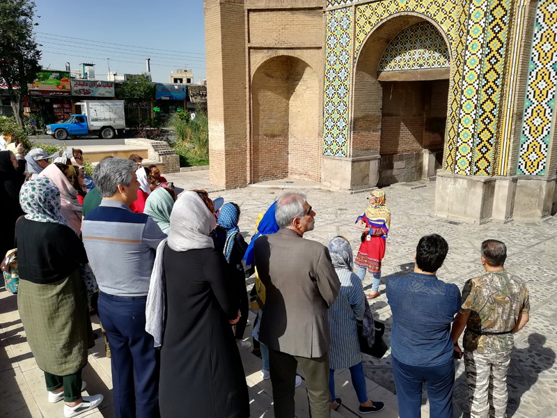 راهنمایان گردشگری در بناهای تاریخی قزوین مستقر می‌شوند