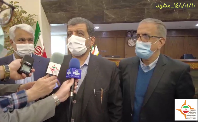گفت‌وگو با وزیر میراث‌فرهنگی در حاشیه بازدید از زائرسرای مهر امام‌رضا (ع)