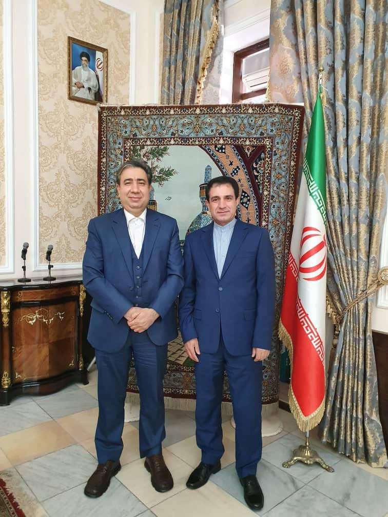 رئیس‌کل موزه ملی ایران با سفیر کشورمان در  ازبکستان دیدار کرد