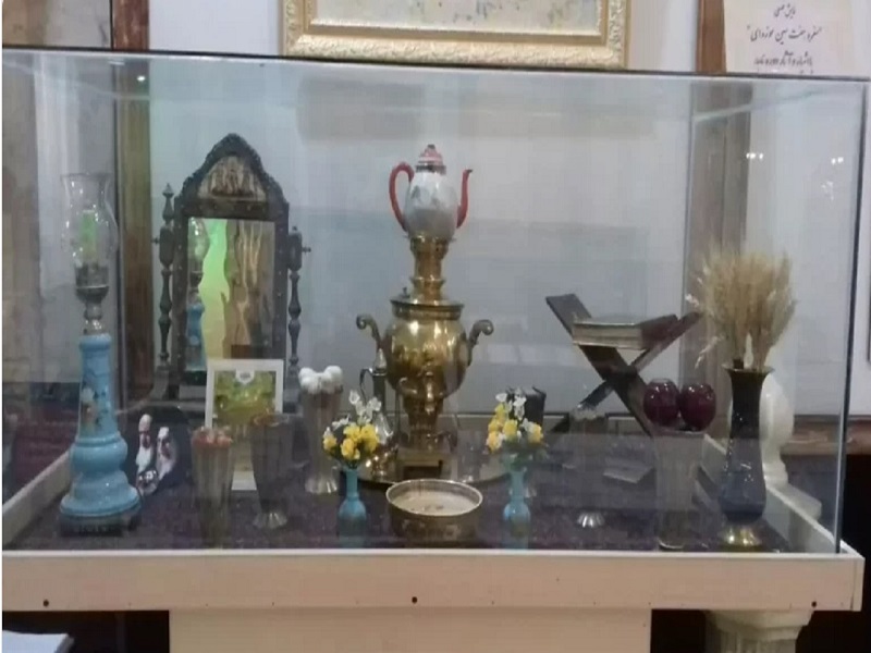 نمایش سفره هفت‌سین قاجاری در موزه حرم حضرت معصومه(س) 