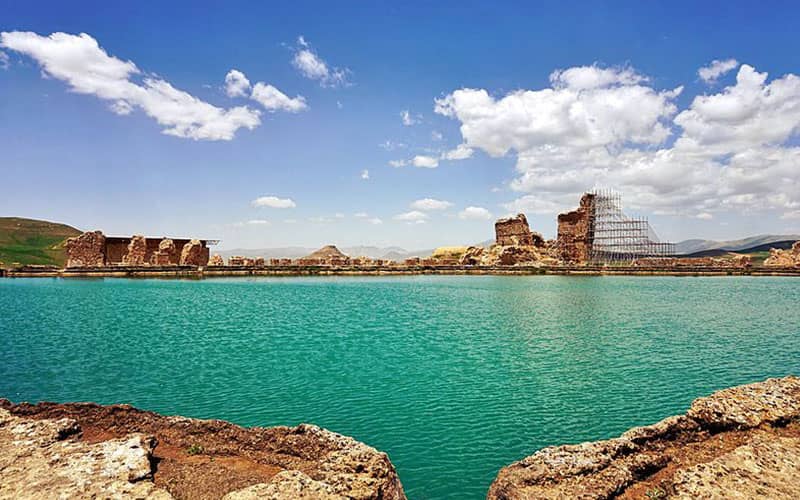 بازدید ۷ هزار گردشگر از مجموعه جهانی تخت سلیمان تکاب