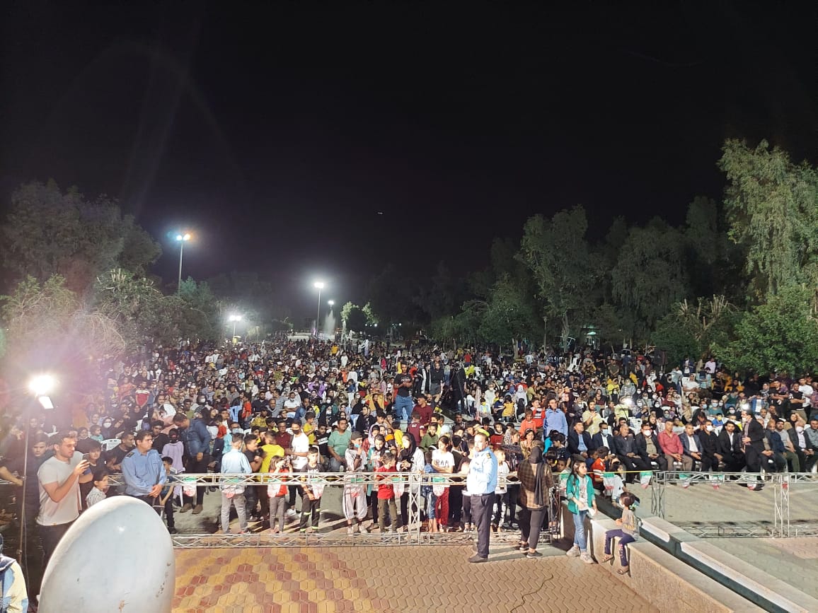 استقبال 4 هزار نفری از نخستین نوروزگاه تاریخ امیدیه